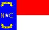 The flag of the state of Delaware with a blue background and a central coat of arms.